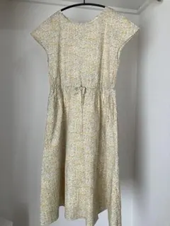 DO!FAMILY ローンリップル花柄ワンピース