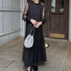 【完売品・新品未使用】カプリシュレマージュ ワンピース ベージュ 結婚式 二次会 完売品・新品未使用】カプリシュレマージュ ワンピース ベージュ