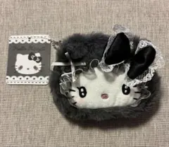 サンリオ ハローキティ ミニフェイスポーチ ふわふわケープ