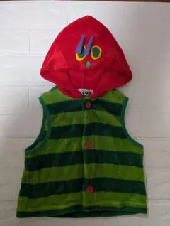 美品☆はらぺこあおむし　着ぐるみ　ベスト　90cm