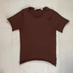 【O136】COMME des GARCONS　サマーニットストレッチTシャツのサムネイル