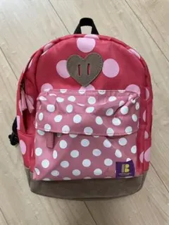 ブランシェス　リュック　ピンク　ドット　女の子　ベビー