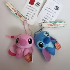 リロ・アンド・スティッチ ぬいぐるみ　キーホルダー　セット