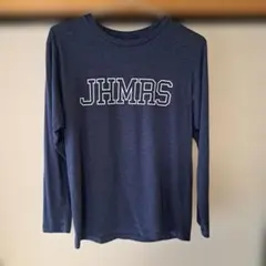 THE NORTH FACE ネイビーウール混 長袖カットソー S