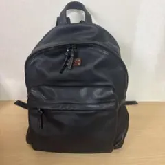 新品・未使用= CAWA COLOR レザー バックパック ブラック - メルカリ