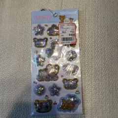 リラックマ　キラッとぷくぷくエアーシール　エアシール　シャカシャカシール