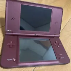 ジャンク　ニンテンドーDSi LLワインレッド 本体