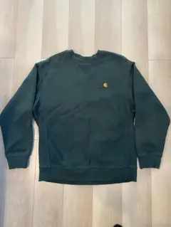Carhartt ダークグリーン スウェット