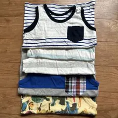 タンクトップ　5枚セット　100cm