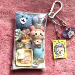 ♡ちいかわ♡ ガチャ詰め ポーチ風 カニちゃん 古本屋 ミニチュア