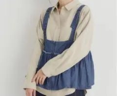2WAYデニムZIPキャミソールのサムネイル