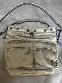 PORTER / PX TANKER 2WAY TOOL BAG シルバーグレー