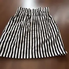 Heatherヘザー　ストライプタイトミニスカート