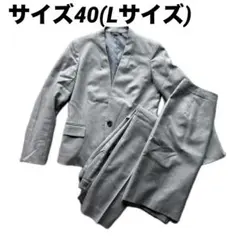 最終値下げ！THE SUIT COMPANY she グレーセットアップ