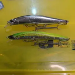最終値下げジャークベイト130sSWリミテッド、タイドミノーsprat120sfのサムネイル
