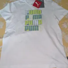 新品.未使用 PUMA ホワイト Tシャツ 150サイズ