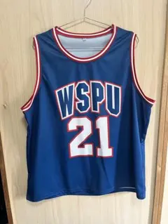 WurtS バスケユニホーム 青 L