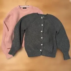 ピンクセーター