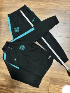 NIKE セットアップジャージ 上下セット 黒Sサイズ キッズ