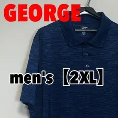 F551【GEORGE】半袖ポロシャツ【2XL】