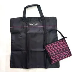 FAUCHON 折りたたみエコバッグ&ミニポーチのサムネイル