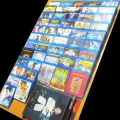 洋画(アクション編)ブルーレイソフト50本＋映画パンフレット12冊セット