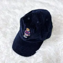 POLO RALPHLAUREN ラルフローレン ベア コーデュロイ キャップ