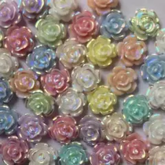30個　ネイルパーツ　デコパーツ　バラ　フラワー　　お花　ローズ