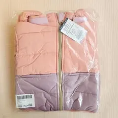 新品タグ付・未開封★BREEZE★中綿ボアリバーシブルブルゾン ピンク/90㎝