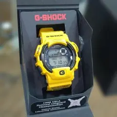 (本体のみ)CASIO G-SHOCK DW‐9700UL GULFMAN 美品 美品G-SHOCK DW-9700UL ガルフマン タフソーラー イエロー 限定