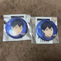 ハイキュー コスモワールド ホログラム缶バッジ 影山飛雄