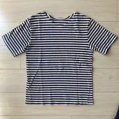 ネイビー×ホワイト ボーダー　Tシャツ 半袖　　マリン　ユニセックス