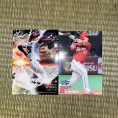 CARP CROSS SUNRISEカードセット 床田寛樹　丸佳浩