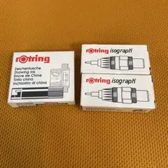 リソグラフ交換用ニブ 0.30mm 2個とインク1個セット