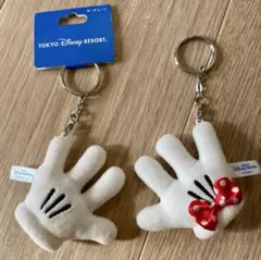 ディズニーミッキー、ミニー　キーホルダー