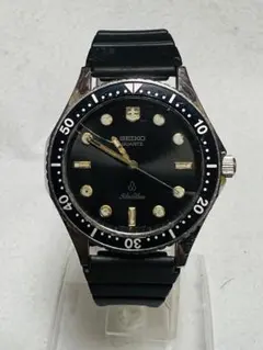 SEIKO セイコーシルバーウェーブ ダイバー 6030 電池新品　稼働品