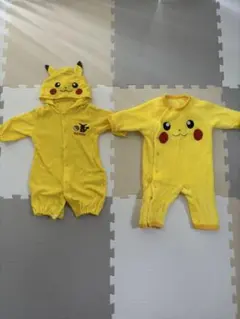 【m様専用】ピカチュウ 着ぐるみ ロンパース60