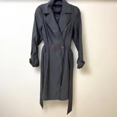Blue Streak・グレー・トレンチコート
