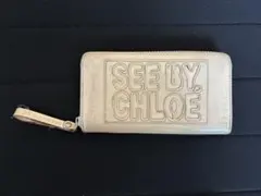 SEE BY CHLOE ラウンドファスナー　長財布のサムネイル