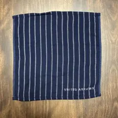 UNITED ARROWS ストライプタオルハンカチ