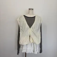 チャオパニックティピー ベスト アイボリー