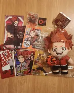 僕のヒーローアカデミア ジャックインザドーナツ ぬいぐるみキーホルダー 切島