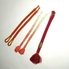 新品　昭和の羽織紐　絹製　３本セット