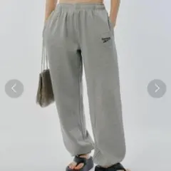 CIAOPANIC TYPY【Reebok別注】 裏毛スウェットオーバーパンツ