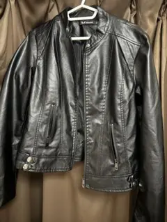 Appelation ブラック レザージャケット レディース Sサイズ