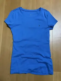 TOMMY HILFIGER 青 半袖Tシャツ XS