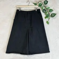ギャップ GAP JEANS デニムスカート 膝丈タイトスカート ブラック Mのサムネイル