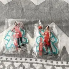 広島ドラゴンフライズ ドウェイン・エバンス 上澤俊喜 ミニアクリルスタンド