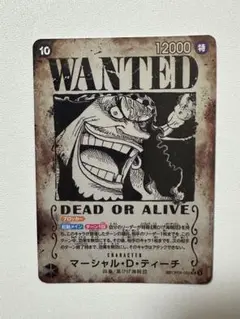 2025年最新】マーシャル・D・ティーチ sr パラレル op09-093の