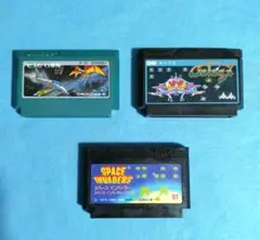ファミコンソフト　　エクセリオン スペースインベーダパートⅡ　ギャラガ